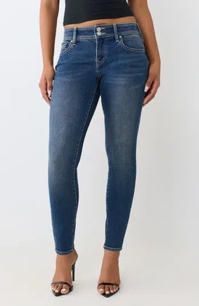 True Religion Jennie Double Button Super Skinny Jeans