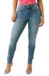 True Religion Women's Jennie I Love True Skinny Zipper Jeans In Blue