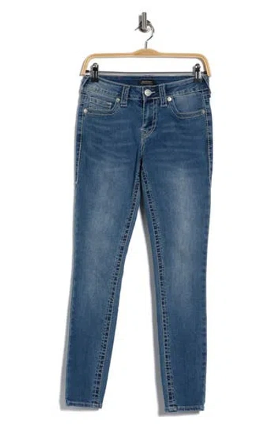 True Religion Jennie Skinny Jeans In Blue