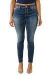 True Religion Jennie Skinny Jeans In Blue