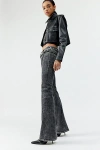 TRUE RELIGION TRUE RELIGION JOEY BIG T VINTAGE LOW-RISE FLARE JEAN IN BLACK, WOMEN'S AT URBAN OUTFITTERS