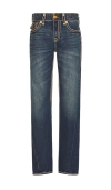 True Religion Joey Marled Rope Stitch Flap Jean In Blue