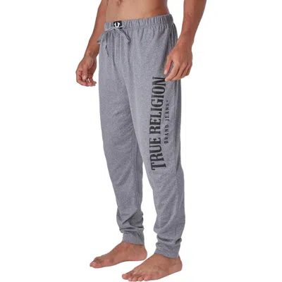 True Religion Jogger Pajama Pants In Gray