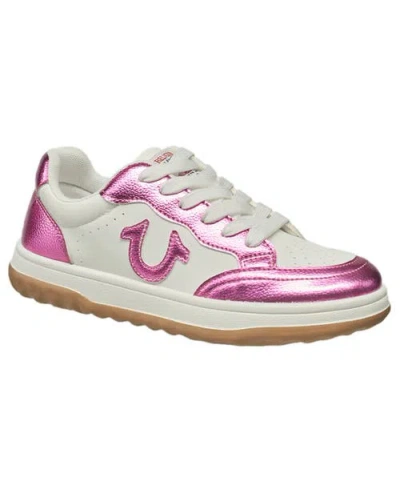 True Religion Karlie Court Sneaker In Pink White