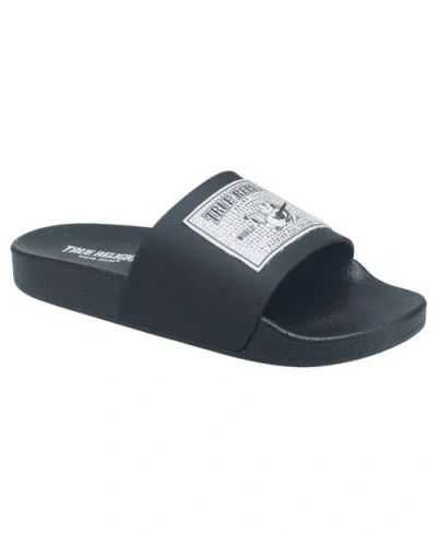 True Religion Kendra Pool Slide In Black