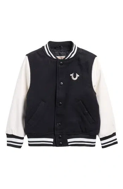 True Religion Kids' Bomber Jacket In Black