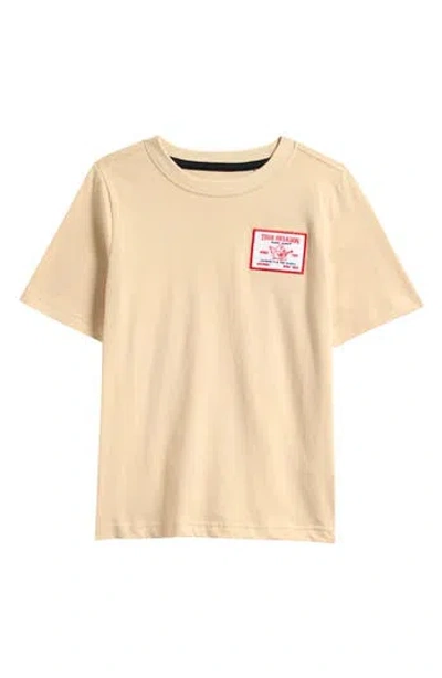 True Religion Kids' Buddha Patch Cotton T-shirt