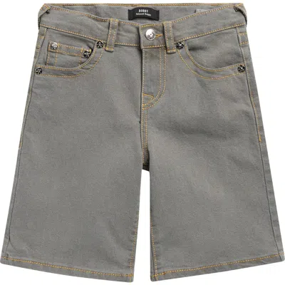 True Religion Kids' Denim Shorts In Gray