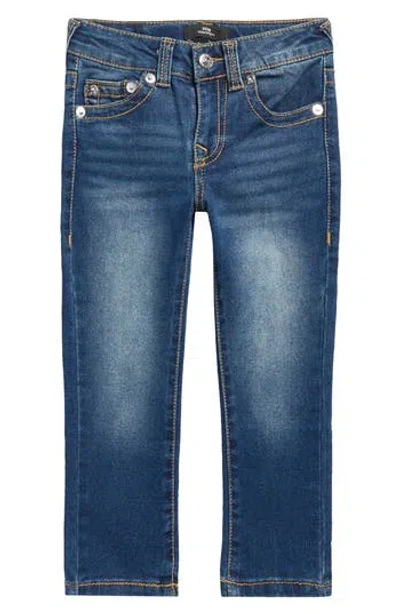 True Religion Kids' Geno Embossed Pocket Jeans In Blue