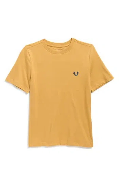 True Religion Kids' Horseshoe Cotton Graphic T-shirt In Brown