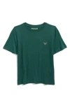 True Religion Kids' Horseshoe Cotton Graphic T-shirt In Green