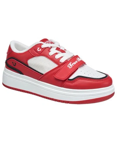 True Religion Latifah Court Sneaker In Red