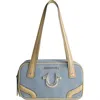 True Religion Logo Bowling Satchel Bag
