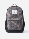 True Religion Logo Camp Patch Backpack In Multi