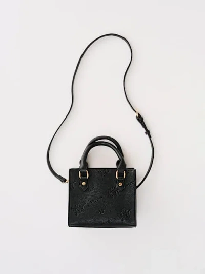 True Religion Logo Monogram Top Handle Bag