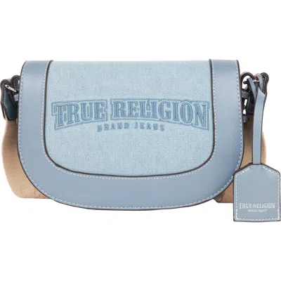 True Religion Logo Saddle Crossbody Bag