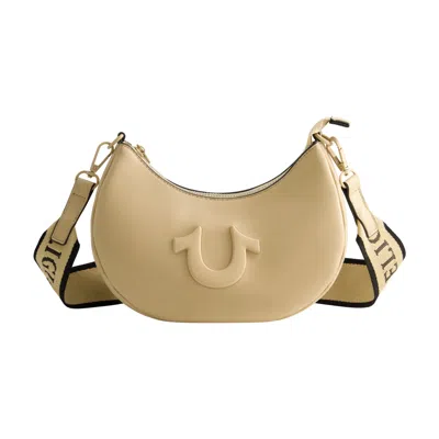 True Religion Logo Strap Crescent Hobo In Multi