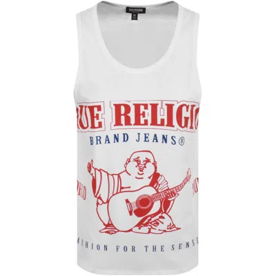 True Religion Logo Vest White