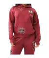 True Religion Long Sleeve Sweatshirt In Red