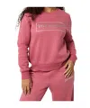 True Religion Long Sleeve Sweatshirt In Red