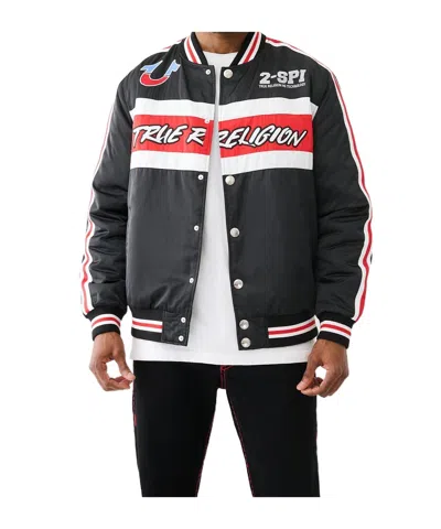 True Religion Long-sleeved Casual Jacket In Black