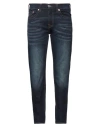 True Religion Man Denim Pants Blue Size 30 Cotton, Polyester, Elastane In Blue
