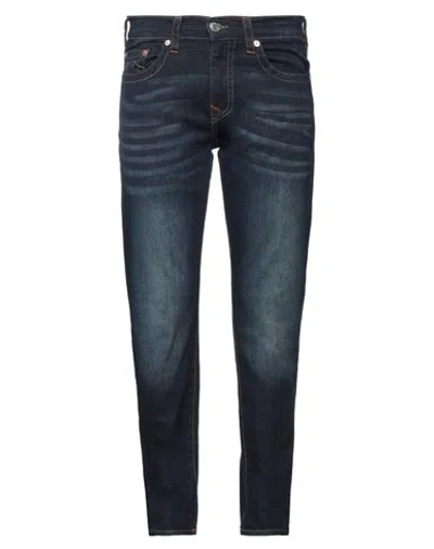 True Religion Man Denim Pants Blue Size 30 Cotton, Polyester, Elastane