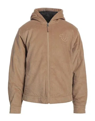 True Religion Man Jacket Beige Size L Cotton