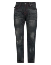 True Religion Man Jeans Black Size 33 Cotton, Polyester In Black