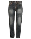 True Religion Man Jeans Black Size 34 Cotton, Polyester In Black