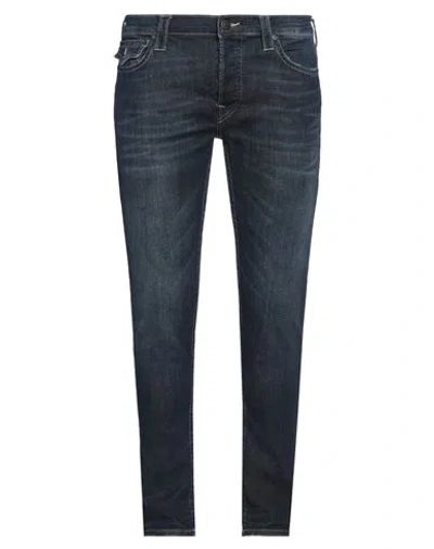 True Religion Man Jeans Blue Size 33 Cotton, Polyester, Elastane