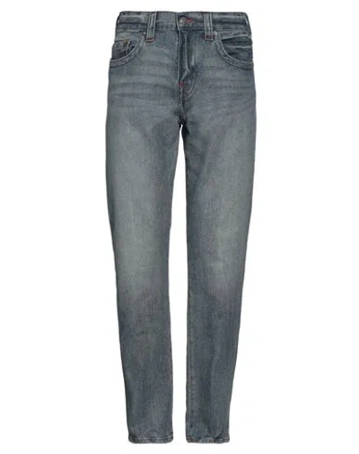 True Religion Man Jeans Blue Size 34 Cotton, Polyester, Rayon, Elastane