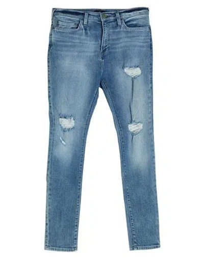 True Religion Man Jeans Blue Size 34 Cotton, Recycled Cotton, Polyester, Elastane