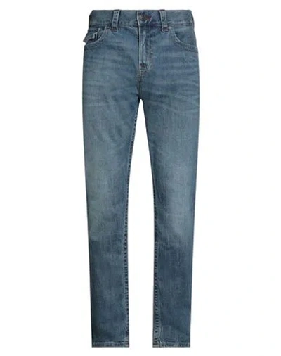 True Religion Man Jeans Blue Size 34w-32l Cotton, Elastane