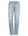 True Religion Man Jeans Blue Size 34w-34l Cotton, Polyester, Elastane In Blue