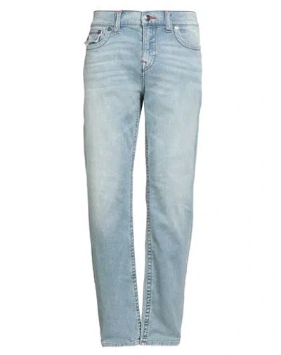 True Religion Man Jeans Blue Size 34w-34l Cotton, Polyester, Elastane