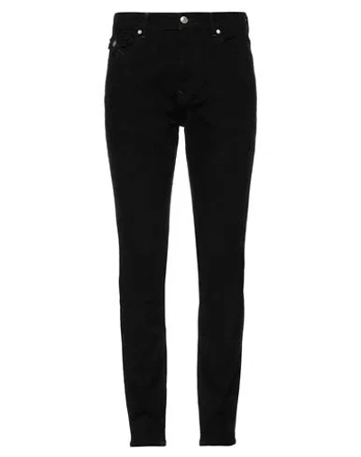 True Religion Man Pants Black Size 36w-34l Cotton, Polyester, Viscose, Elastane