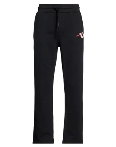True Religion Man Pants Black Size M Cotton, Polyester