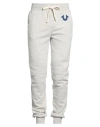 True Religion Man Pants Light Grey Size L Cotton, Polyester