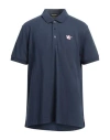 True Religion Man Polo Shirt Navy Blue Size L Cotton