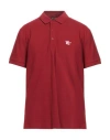 True Religion Man Polo Shirt Red Size L Cotton