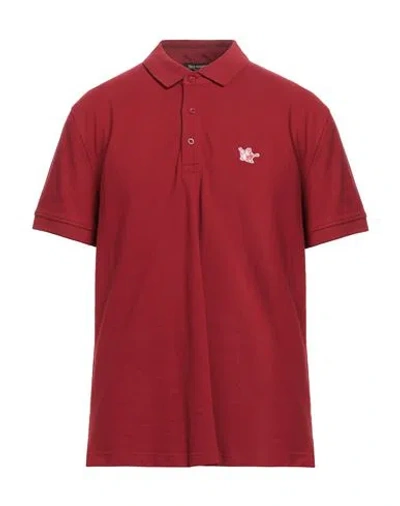 True Religion Man Polo Shirt Red Size L Cotton
