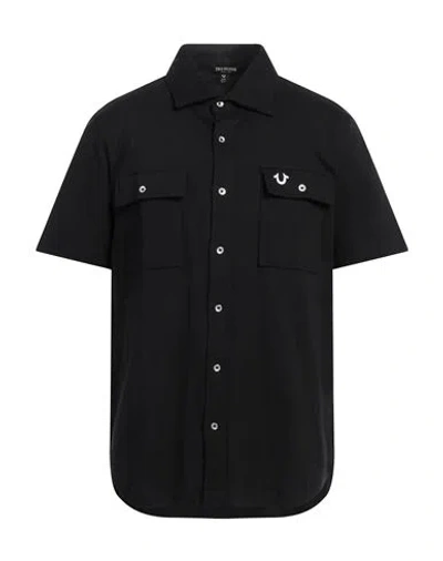 True Religion Man Shirt Black Size L Cotton