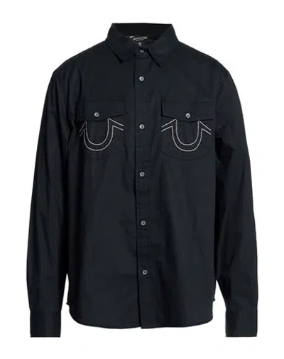 True Religion Man Shirt Black Size L Cotton