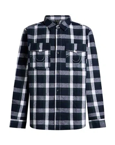 True Religion Man Shirt Blue Size L Cotton