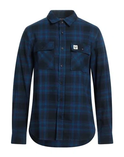 True Religion Man Shirt Blue Size Xl Cotton