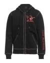 True Religion Man Sweatshirt Black Size L Cotton, Polyester