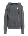 True Religion Man Sweatshirt Lead Size S Cotton In Grey