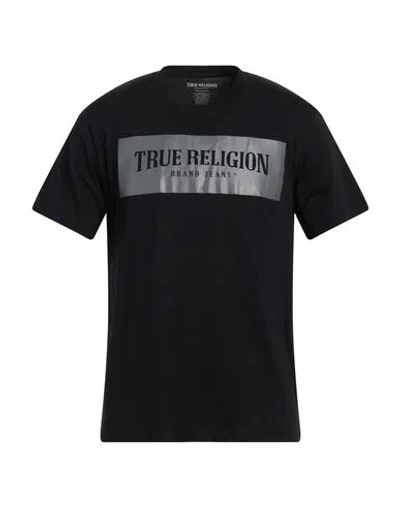 True Religion Man T-shirt Black Size L Cotton
