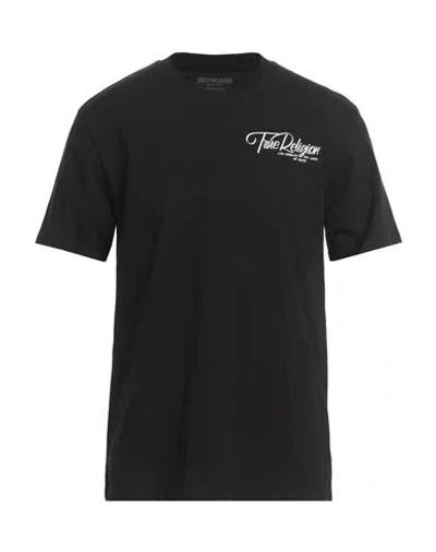True Religion Man T-shirt Black Size L Cotton